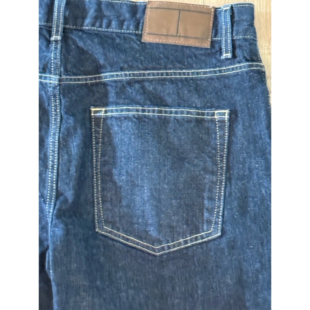 Tommy Hilfiger Jeans Men's 34x32 Dark Wash Denim Straight Fit **read - Picture 4 of 9